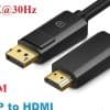 Cáp Displayport - HDMI 2m JASOZ T-A231