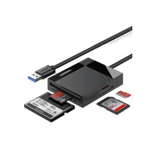 Đầu đọc thẻ USB 3.0 dài 0.5 hỗ trợ SD/TF/MS/CF Ugreen 30333